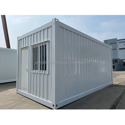 Outdoor Office Home Portable Modular Flat Pack Prefabricated Steel Container with Wall 50/75/100mm Wave Sandwich Panel