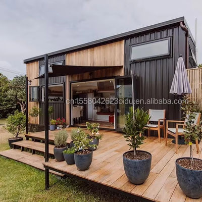 Modern Design Flat Pack Container 20 FT Prefabricated Steel House for Outdoor or Camping Low Cos