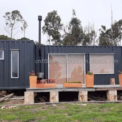 Modern Design Flat Pack Container 20 FT Prefabricated Steel House for Outdoor or Camping Low Cos