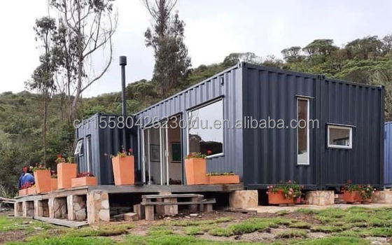 Modern Design Flat Pack Container 20 FT Prefabricated Steel House for Outdoor or Camping Low Cos