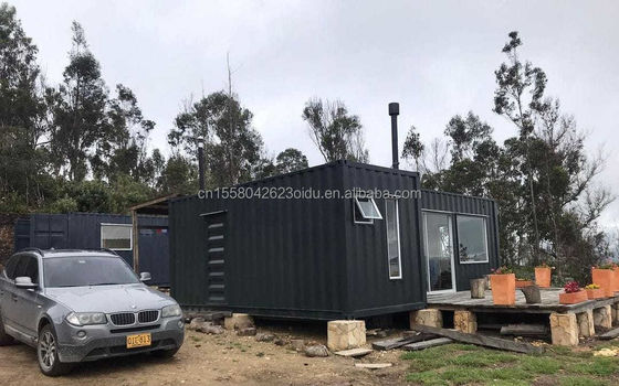 Modern Design Flat Pack Container 20 FT Prefabricated Steel House for Outdoor or Camping Low Cos