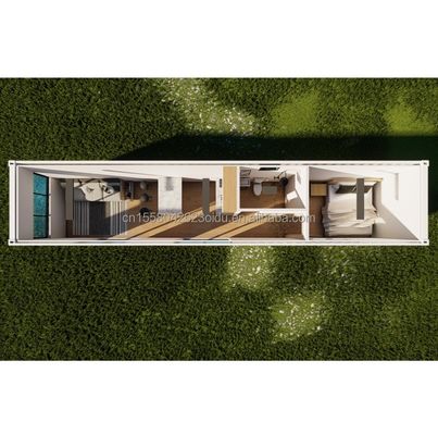Galvanized Steel Bending 180g Modern Style Prefabricated House Steel Container Home Container Houses Tiny Prefab Family House for Outdoor Living
