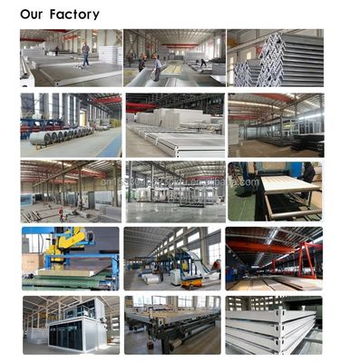 50/75/100mm Wave Sandwich Panel Modular Steel Structure Prefabricated Shipping Mobile Kitchen Restaurant Container House on Wheels