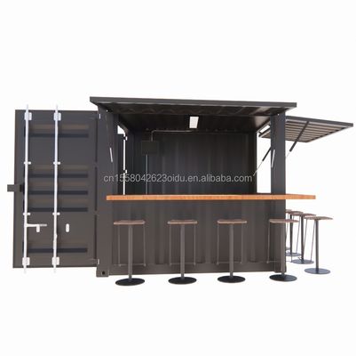 Moisture-Proof 10 Foot Mini Pop-Up Store Container for Coffee Shop/Bar/Fast Food Restaurant/Convenience Store/Kiosk/Booth