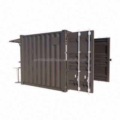 Moisture-Proof 10 Foot Mini Pop-Up Store Container for Coffee Shop/Bar/Fast Food Restaurant/Convenience Store/Kiosk/Booth
