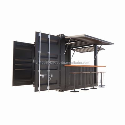 Moisture-Proof 10 Foot Mini Pop-Up Store Container for Coffee Shop/Bar/Fast Food Restaurant/Convenience Store/Kiosk/Booth