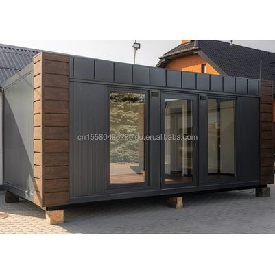 Backyard House Garden Pod with Prefabricated Office and Aluminum Alloy Windows