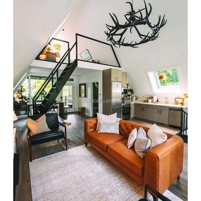 Steel Structure Triangular Wooden House