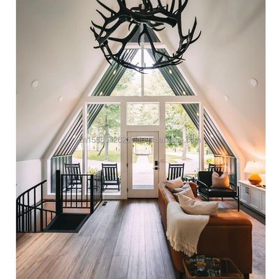 Steel Structure Triangular Wooden House