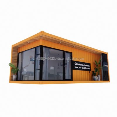 Outdoor 40ft or 20ft Modern Design Expandable Container Home Prefab Residential Prefabricated Tiny House for Living Steel Material