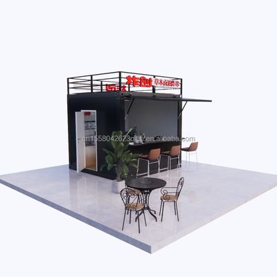 Modern Design Style 10ft Container Sentry Box Fast Food Truck Mobile Coffee Truck Bar Convenience Store