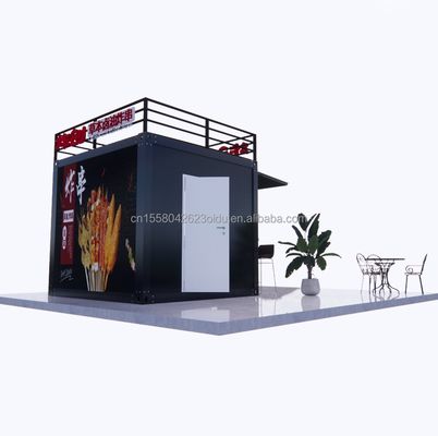 Modern Design Style 10ft Container Sentry Box Fast Food Truck Mobile Coffee Truck Bar Convenience Store
