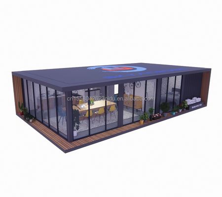 Outdoor 40ft or 20ft Modern Design Expandable Container Home Prefab Residential Prefabricated Tiny House for Living Steel Material
