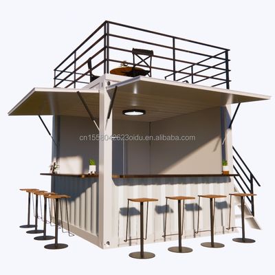 Chinese Design Style Container Coffee Shop for Modern and Functional