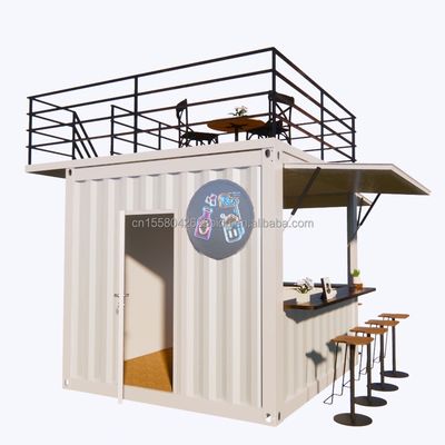 Chinese Design Style Container Coffee Shop for Modern and Functional