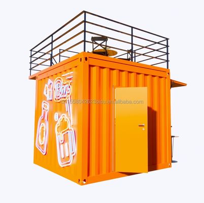 10 Foot Prefabricated Container Store for Fast Food Coffee Bars Customized Color Supermarket Option from Shanghai