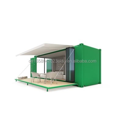 Customized Color Steel Frame Prefabricated Mobile Clothing Store with Galvanized Steel Bending