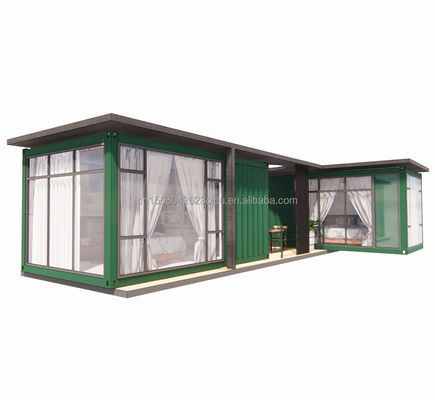 Customized Color Steel Frame Prefabricated Mobile Clothing Store with Galvanized Steel Bending
