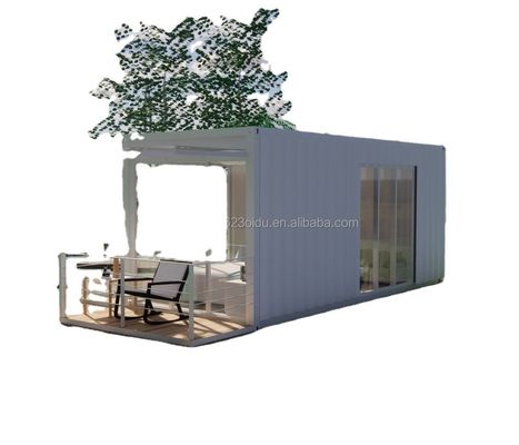 Steel Frame Galvanized Steel Bending 180g Modern 20FT 40FT Prefabricated House for Shipping Container Garden Home Hotel