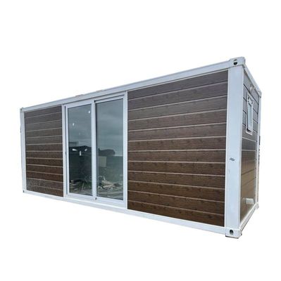 20ft Modern Design Prefabricated Wooden House Steel Material Tiny Container House for Hotel/Couple Vocation Outdoor Stay