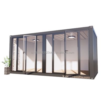 Outdoor 40ft Modern Expandable Container Prefabricated House with 3 Bedrooms and Living Room Steel Construction