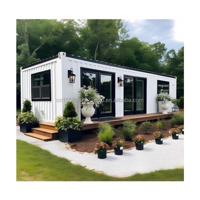 Modern Design Style 40ft Two Bedroom Foldable Container Customized Color and Glass Door for Outdoor Living