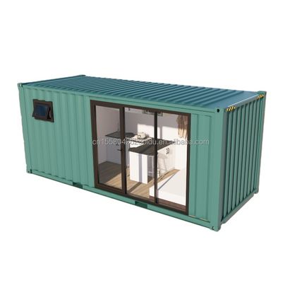 1 Modern Design Prefabricated Container House for Family Couple or Hotel Wall 50/75/100mm Wave Sandwich Panel