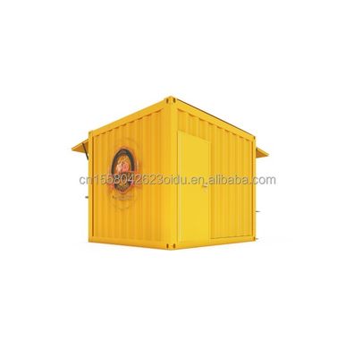 Galvanized Steel Bending 180g 10FT Mini Pop-up Shop Container Coffee Shop/Bar/Fast-food Restaurant/Convenience Store/Kiosk/Booth