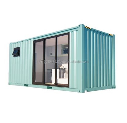 1 Modern Design Prefabricated Container House for Family Couple or Hotel Wall 50/75/100mm Wave Sandwich Panel