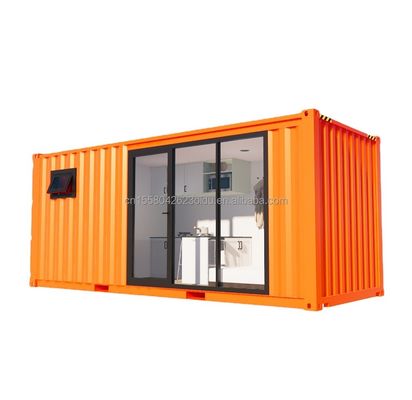 1 Modern Design Prefabricated Container House for Family Couple or Hotel Wall 50/75/100mm Wave Sandwich Panel