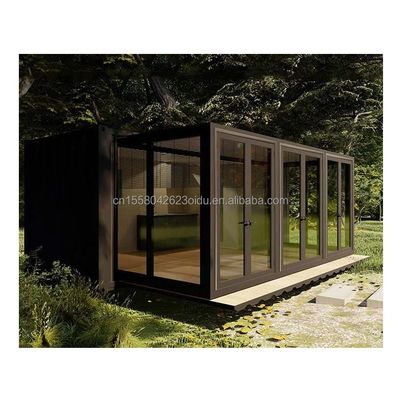 Expandable Container Garden House with Bedroom Outdoor Application Steel Sandwich Panel Material and Customized Color