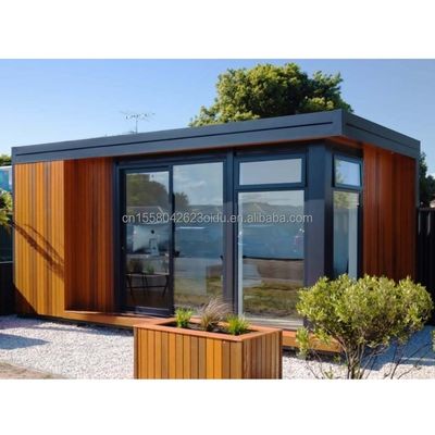 Expandable Container Garden House with Bedroom Outdoor Application Steel Sandwich Panel Material and Customized Color