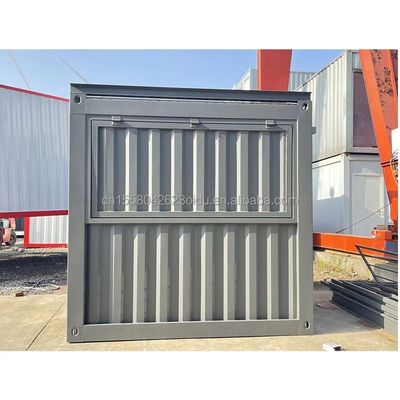 10ft Mini Pop Up Shop Container House Restaurant Shop Street Food Kiosk Container with Galvanized Steel Square Tubes