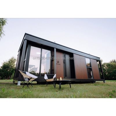 Expandable Container House for Hotel Accommodation Solution in Modern Design Villa Kitchen Application