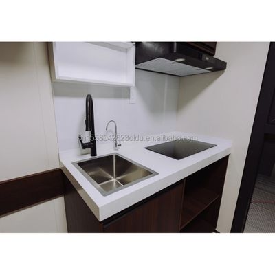 Expandable Container House for Hotel Accommodation Solution in Modern Design Villa Kitchen Application