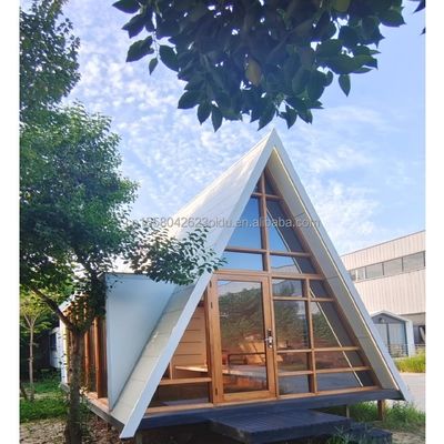 Triangle House Prefabricated Modular Office Garden Home Galvanized Steel Square Tubes Container House B2B For Hotel