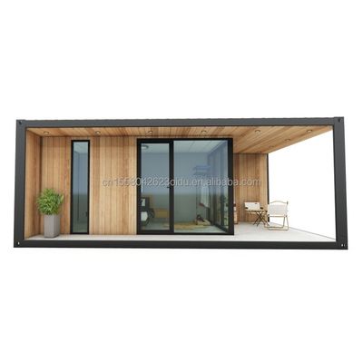 20ft/40ft Luxury Modern Wooden House Steel Structure Tiny House Senglin Foldable Holiday House with Customized Color