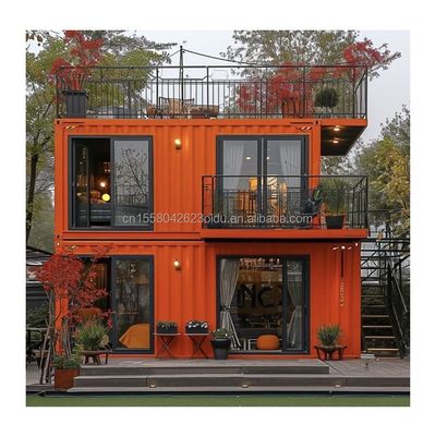 20ft Modern Luxury Prefab House Steel Sandwich Panel Modified Shipping Container for Outdoor Garden Living Alternative