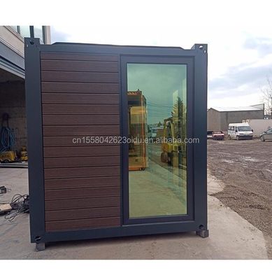 EU 20ft Modern Luxury Prefab House Outdoor Garden Wooden Houses with Steel Structure Sandwich Panel Material