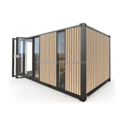 Modern One-Storey Container Houses Luxary Style Tiny Wooden Prefab Buildings for Hotels Apartments Villas or Cabins