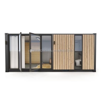 Modern One-Storey Container Houses Luxary Style Tiny Wooden Prefab Buildings for Hotels Apartments Villas or Cabins