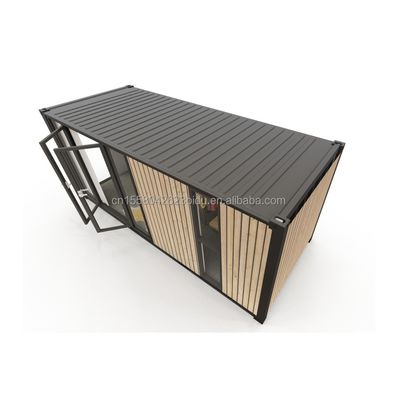 Modern One-Storey Container Houses Luxary Style Tiny Wooden Prefab Buildings for Hotels Apartments Villas or Cabins