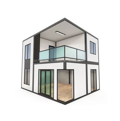 Aluminum Alloy Windows Chinese Design Style Steel Structure Luxury Villa House with Customization Options