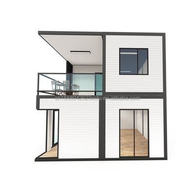 Aluminum Alloy Windows Chinese Design Style Steel Structure Luxury Villa House with Customization Options