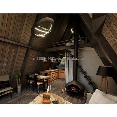 Galvanized Steel Bending Prefab House Living Forest Hotel Room for Modern Outdoor Living and Specialized Container