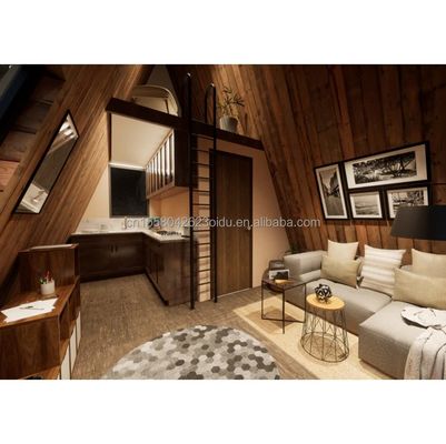 Galvanized Steel Bending Prefab House Living Forest Hotel Room for Modern Outdoor Living and Specialized Container