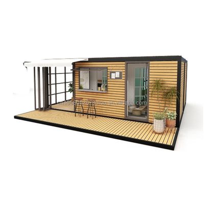 Hotel Accommodation 2024 Style Luxury Prefabricated Portable Tiny House with 50/75/100mm Wave Sandwich Panel Walls and Design