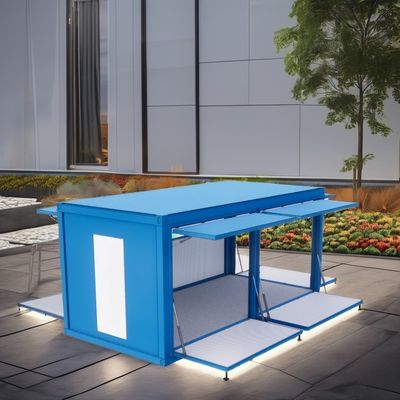 Customized Color 10ft 20ft Expandable Container Shop Pop-up Food Truck Prefab Houses for Bar Store Coffee Retail Activity Bar