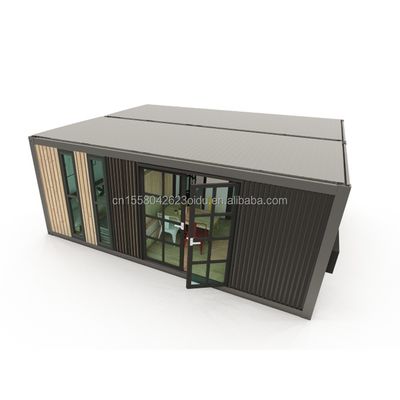 Customizable Detachable Mobile House EU Two Bedrooms Two 20ft Prefabricated Container House for Personalized Living