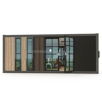 Customizable Detachable Mobile House EU Two Bedrooms Two 20ft Prefabricated Container House for Personalized Living